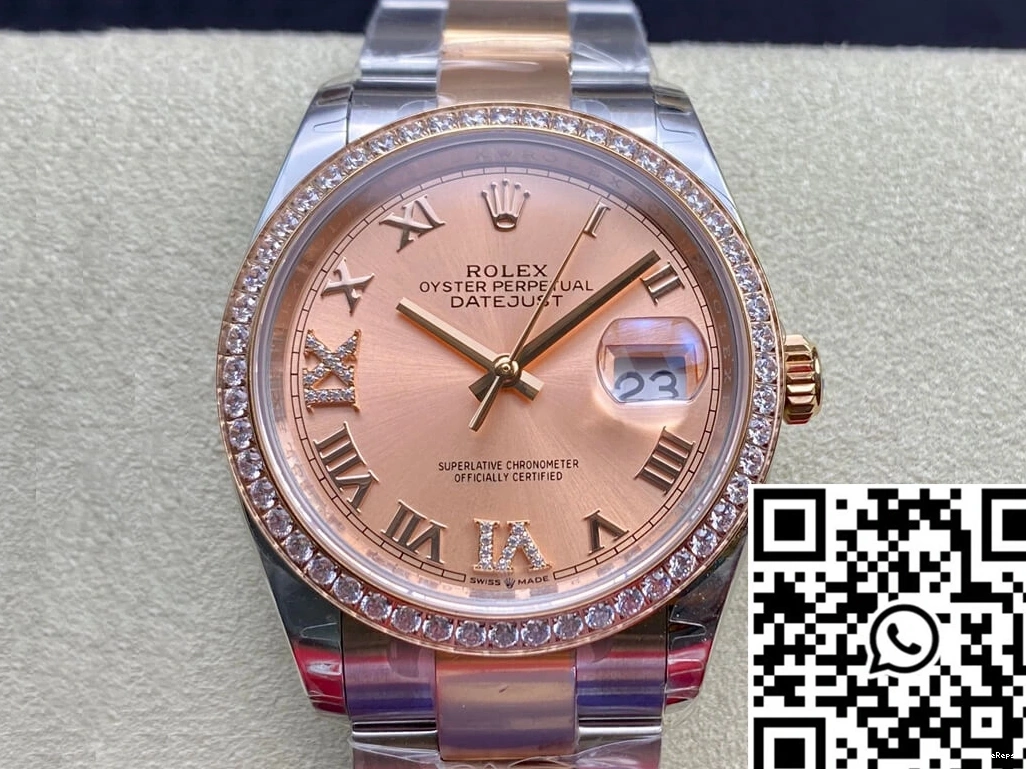 Factory Datejust Gold M126281RBR-0016 Rose EW Rolex 0108